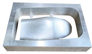 风动实验用飞机零部�g模型